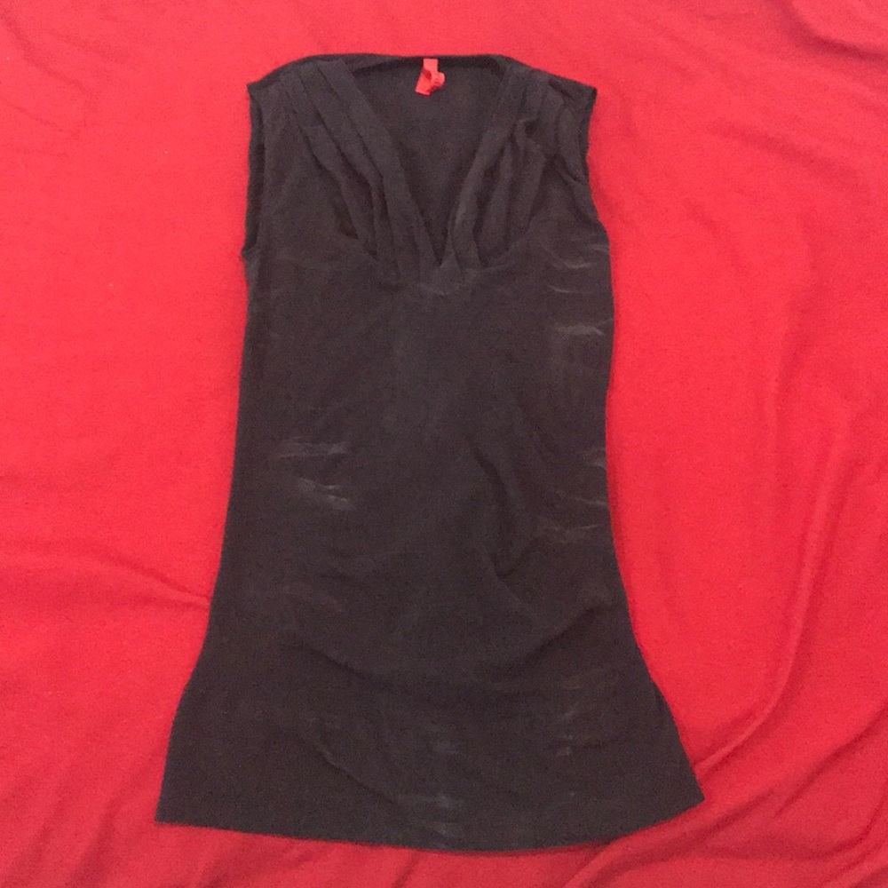 SPANX V Sleeveless Draped Tank Top NWT